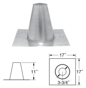 3" Dura-Vent Pellet Vent Pro, Tall Cone Roof Flashing, 3PVP-FF - Stove Parts 4 Less