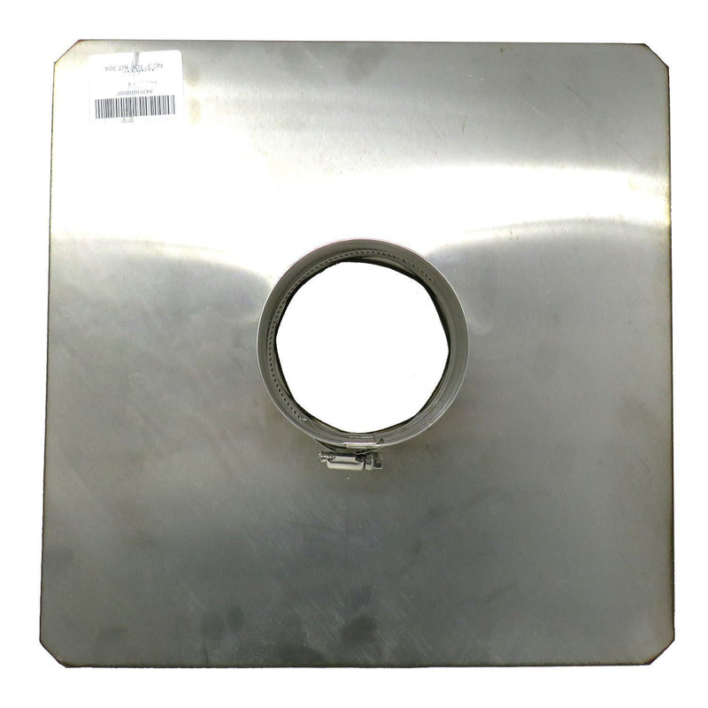 4" Flat Top Plate 13" x 13" By National Chimney, 4TPEZ
