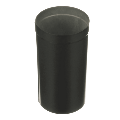 DuraVent 6'' DuraBlack Oval to Round Adapter 6DBK-ADOR - Stove Parts 4 Less