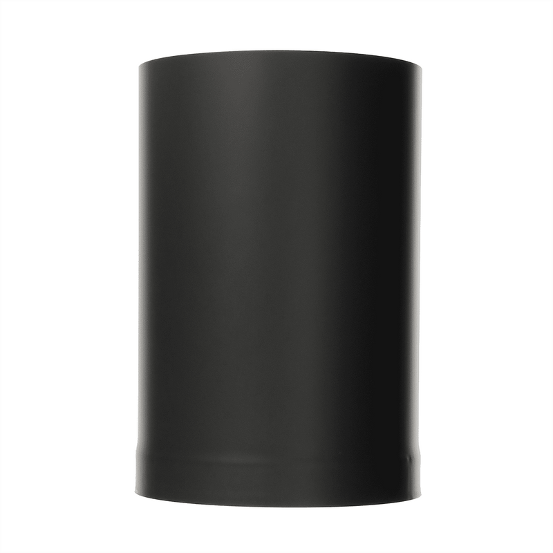 Durablack 8" x 5.5" Oval To Round Adapter 8DBK-ADOR - Stove Parts 4 Less