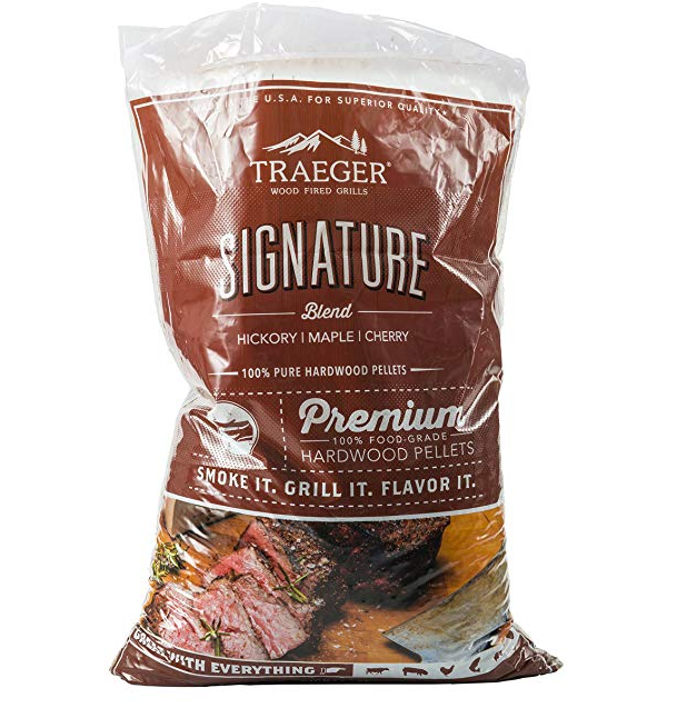 Traeger Grills Signature Blend 100% All-Natural Hardwood Pellets, PEL331 (Free shipping is not available on this item)
